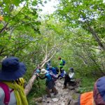 【岳沢登山:９】遂に岳沢小屋へ