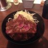 極上イチボステーキ丼だぁ！